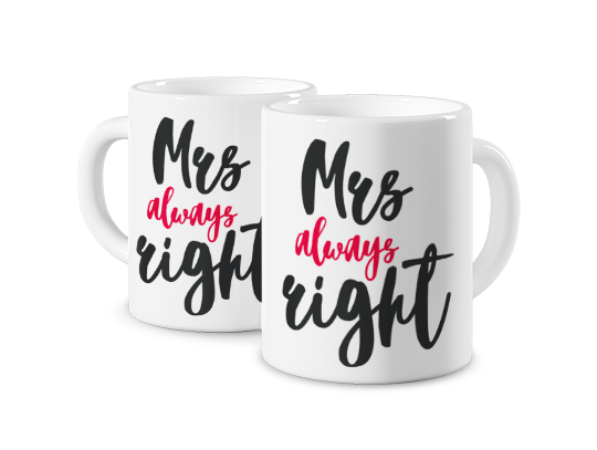 Mrs. Always Right